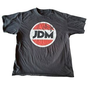 JDM Racing logo Shirt, XL Japanese Domestic Market